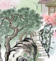 江畔独步寻花